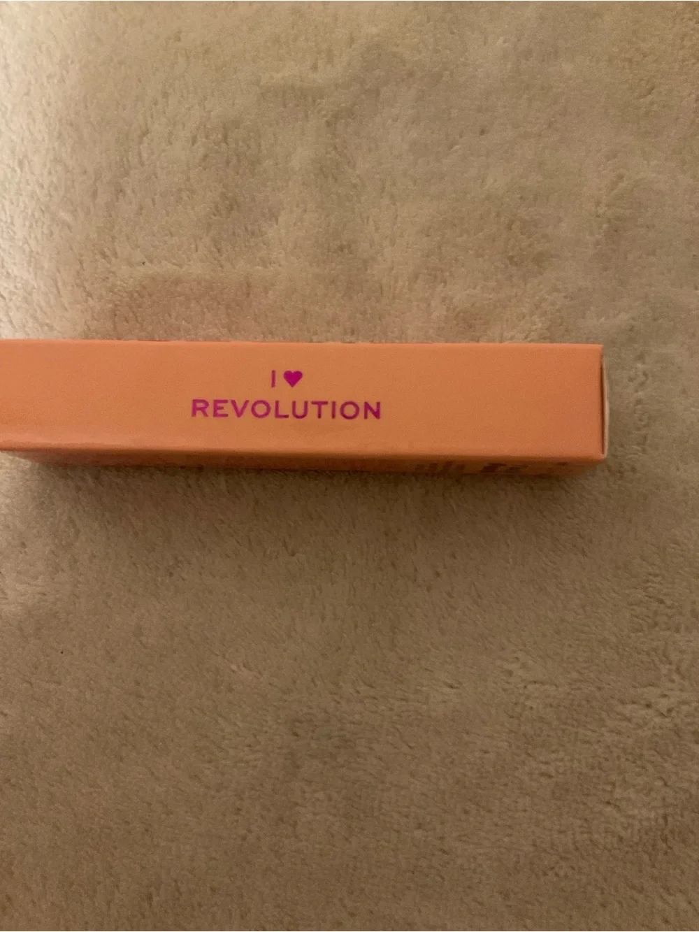 Revolution Tasty Peach Lip Oil - Peach Orange Packaging